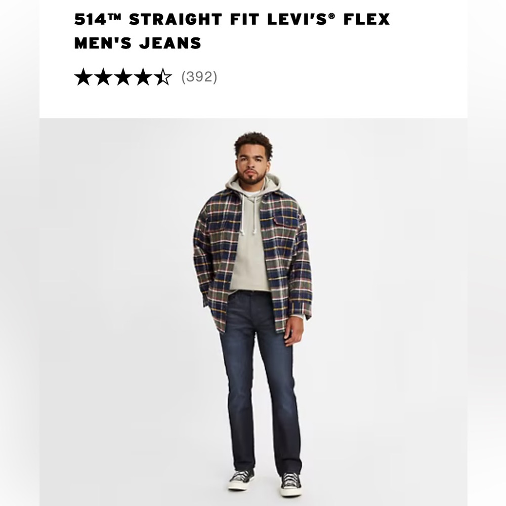 514™ STRAIGHT FIT LEVI’S® FLEX MEN'S JEANS